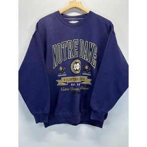 Vtg Unisex Danaggers University of Notre Dame Crewneck sweatshirt Sz L GUC 90’s